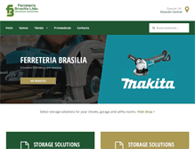 Tablet Screenshot of ferreteriabrasilia.cl